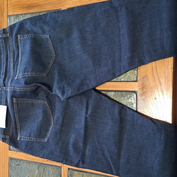LOFT Curvy Skinny Dark Indigo Jeans - Picture 4 of 6